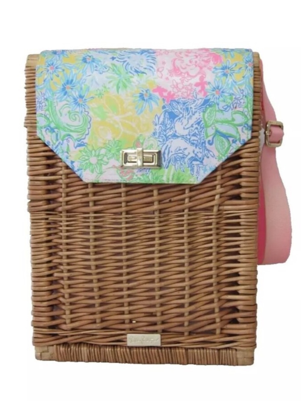 Lilly Pulitzer basket bag